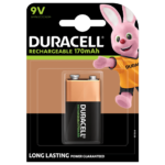 Duracell oplaadbare 9V batterij 170mAh