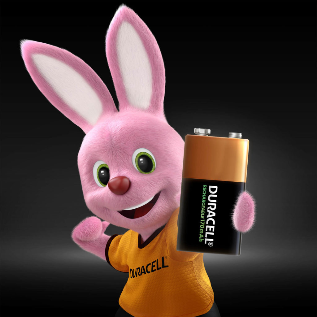 Bunny introduceert Duracell oplaadbare 9V batterij 170mAh