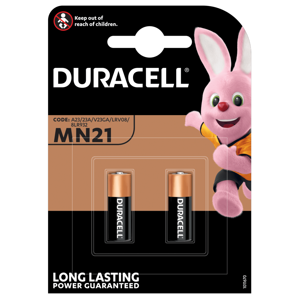 MN21-batterijen - Duracell