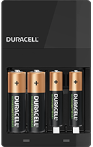 Duracell AA- en AAA-batterijlader