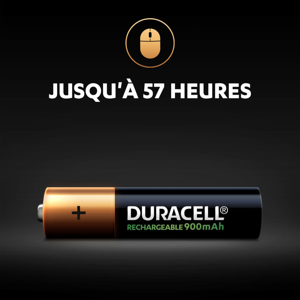 Piles AAA rechargeables - Piles Duracell Ultra