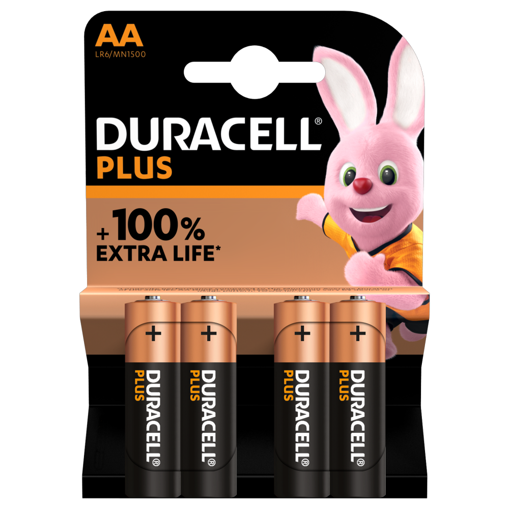 prijs dump Pelgrim AA-alkalinebatterijen - Duracell Plus-batterijen