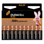 Duracell Type Plus 1.5V AA-batterijen Pakket van 20 stuks